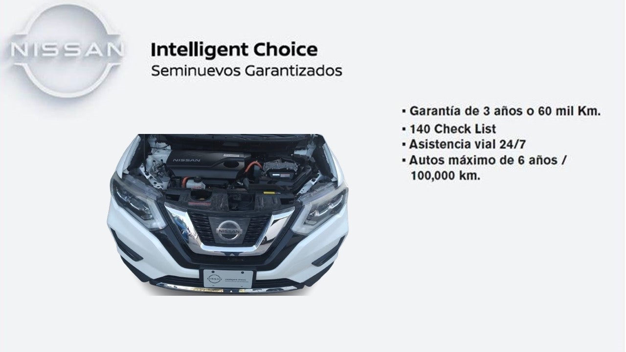 2020 Nissan X-Trail EXCLUSIVE HYBRID L4 2.5L 140 CP 5 PUERTAS AUT PIEL BA AA QC