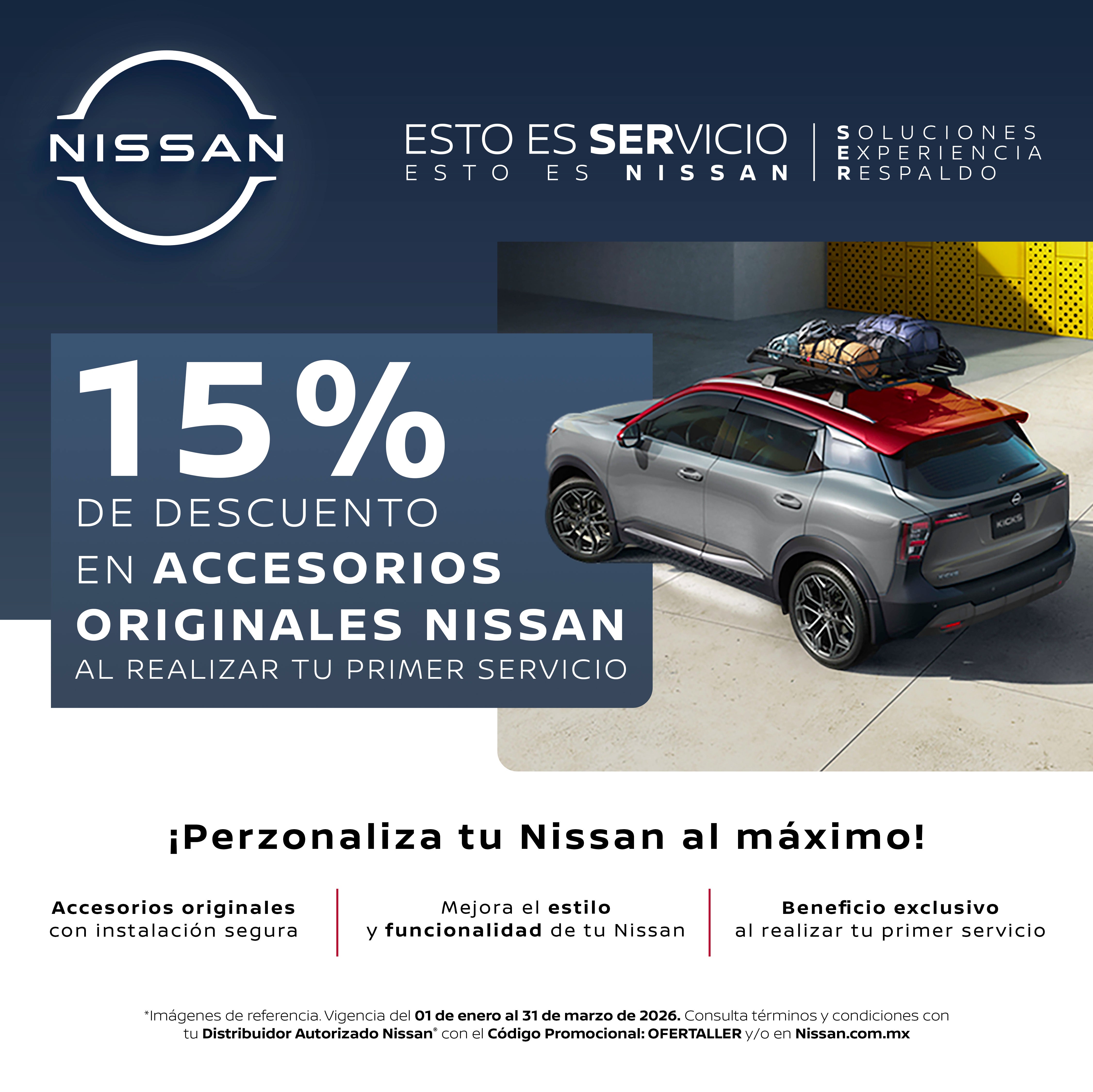 15% DESCUENTO